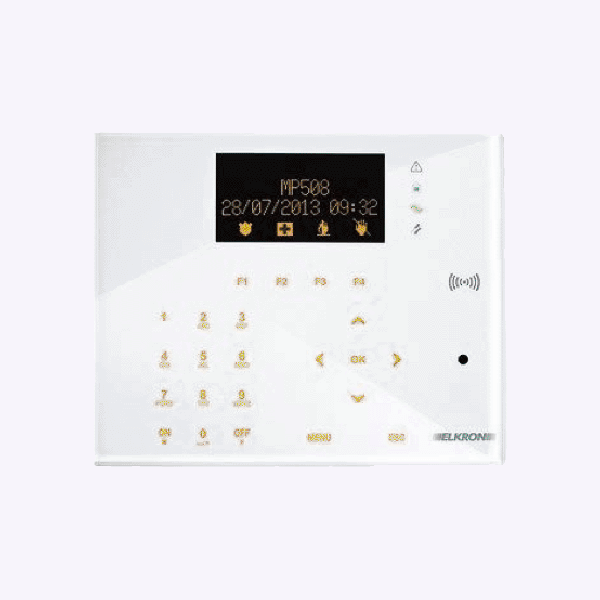 Clavier de commande avec affichage OLED