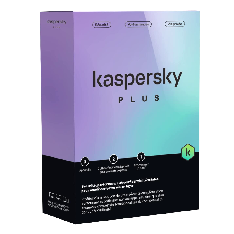 Kaspersky Plus - Protection Antivirus Complète