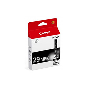 CANON PGI-29 MBK CARTOUCHE D'ENCRE ORIGINAL NOIR MAT