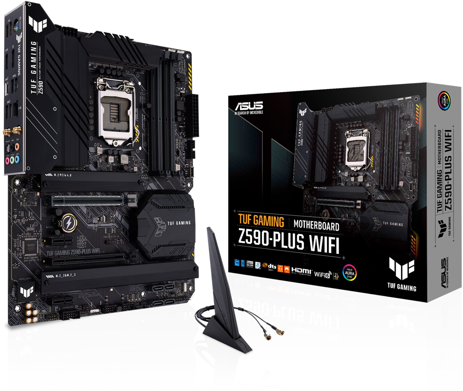 Asus Z590-Plus : Une carte mère compacte et performante pour des configurations informatiques optimisées.
