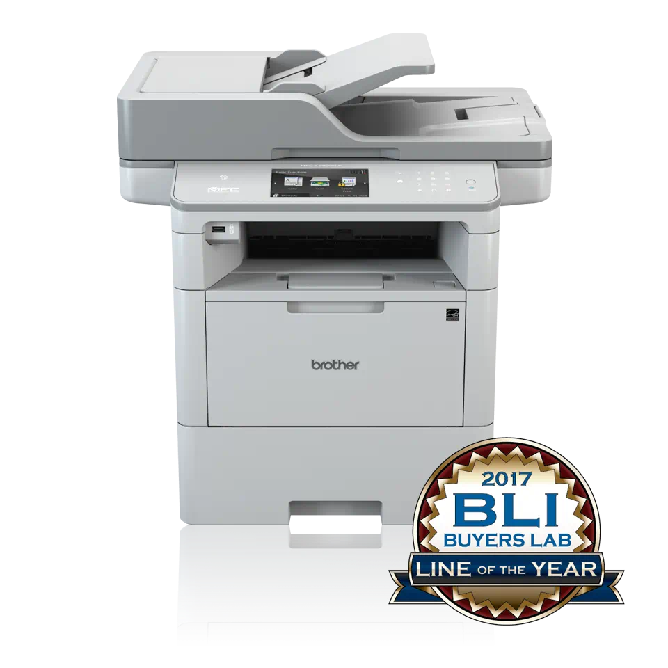 Imprimante professionnelle multifonction 4-en-1 laser monochrome WiFi et NFC