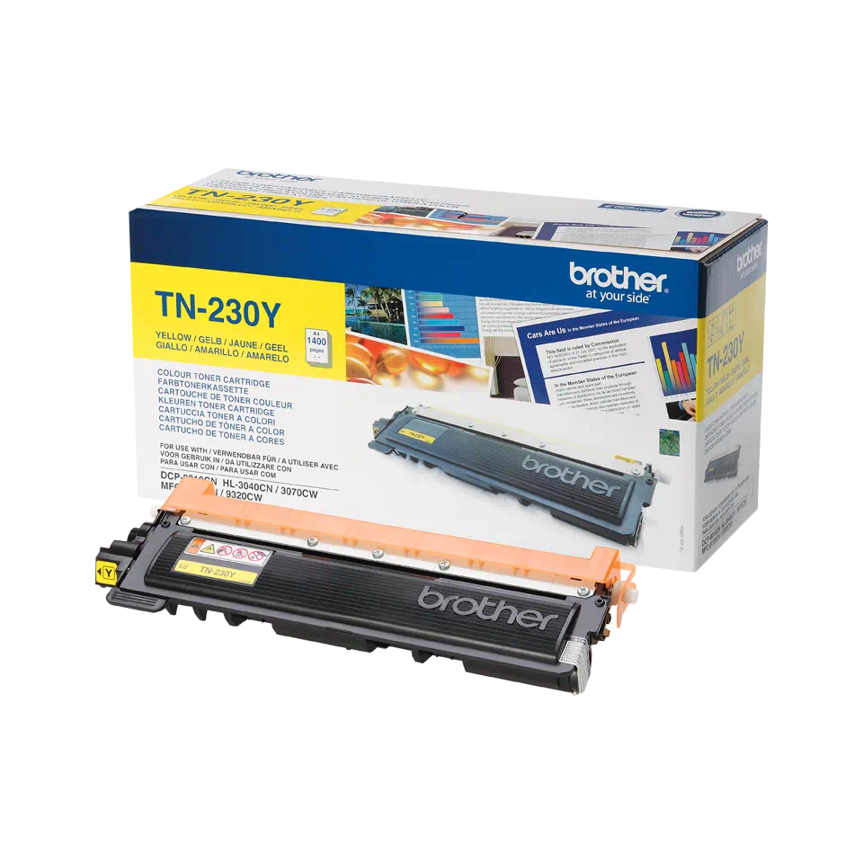 Cartouche de toner TN-230Y Brother originale – Jaune