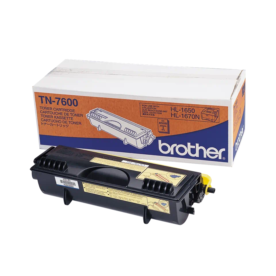Cartouche de toner TN-7600 Brother originale à haut rendement – Noir