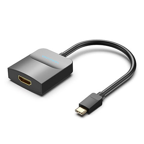 VENTION Adaptateur Type-C to HDMI Adapter 0.15M Black ABS Type