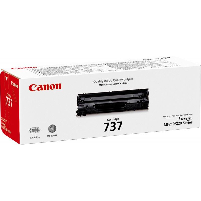CANON 737 TONER ORIGINAL NOIR