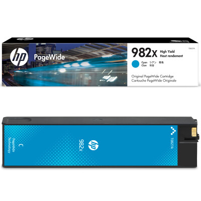 HP 982X Cyan - Cartouche d'encre grande capacité HP d'origine