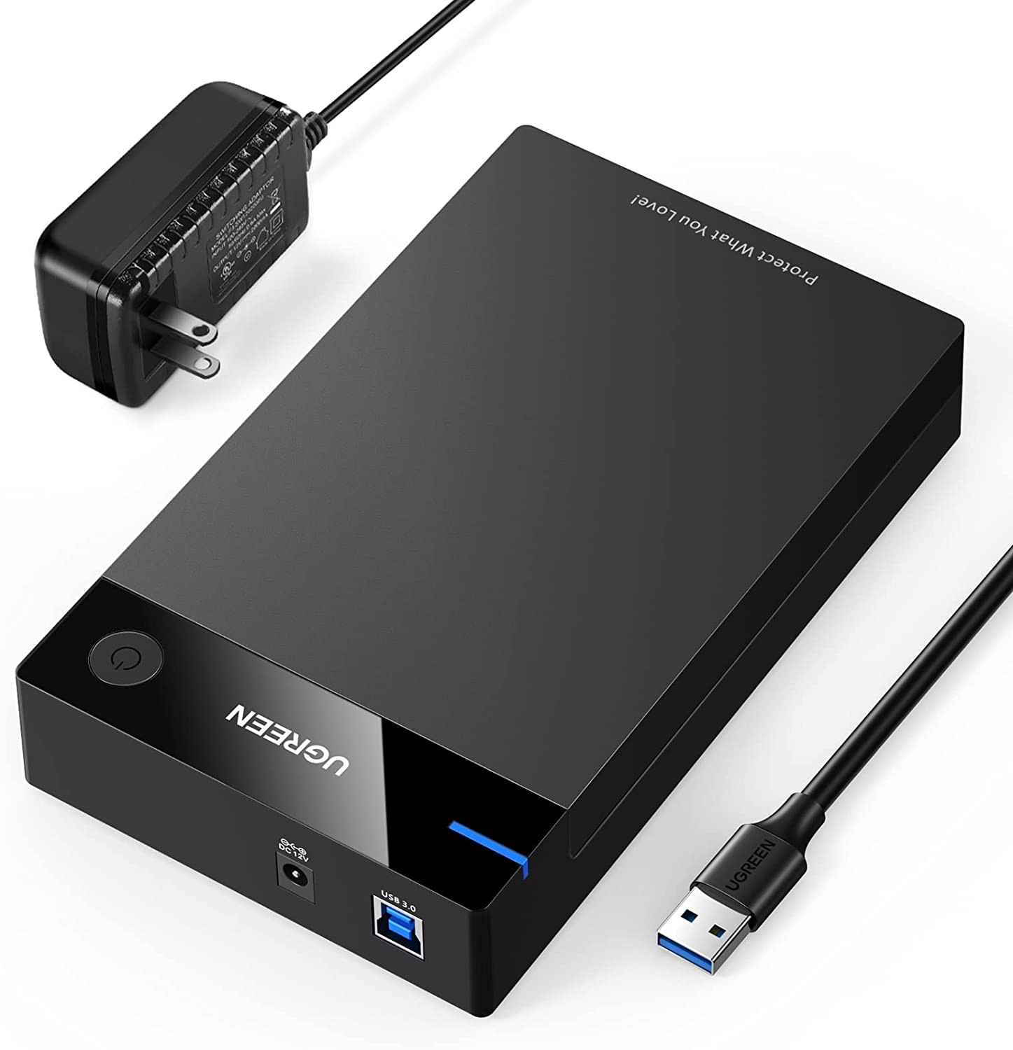 Boitier 3,5 HDD comme une clé USB externe 5Gbps USB 3.0 avec UASP, plus rapide et plus efficace