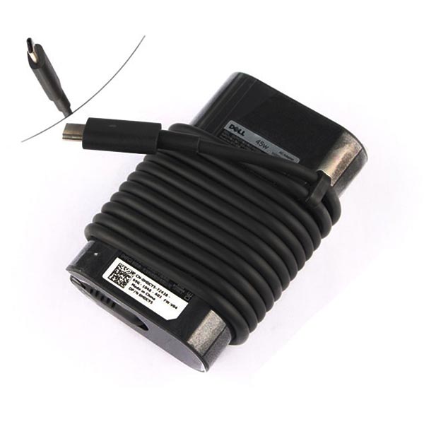 Chargeur Officiel Dell Type-C – 45W 20v, 2.25A