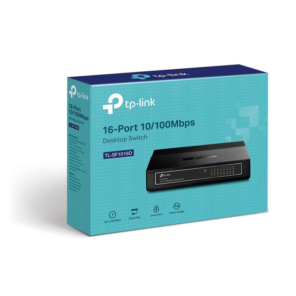 Switch Ethernet TP-Link TL-SF1016D 16 ports