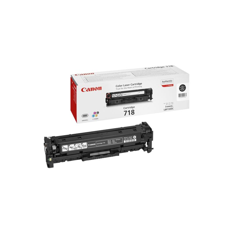 CANON 718 TONER ORIGINAL NOIR