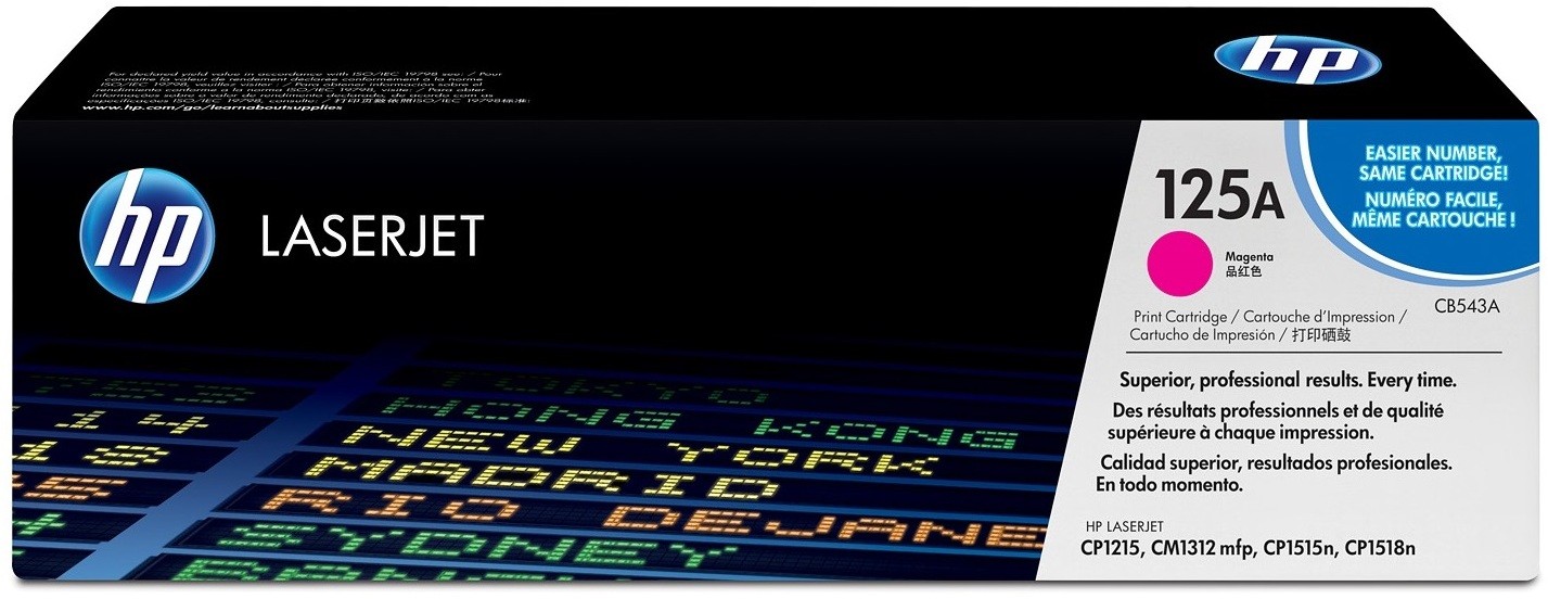 HP 125A Magenta  - Toner HP LaserJet d'origine