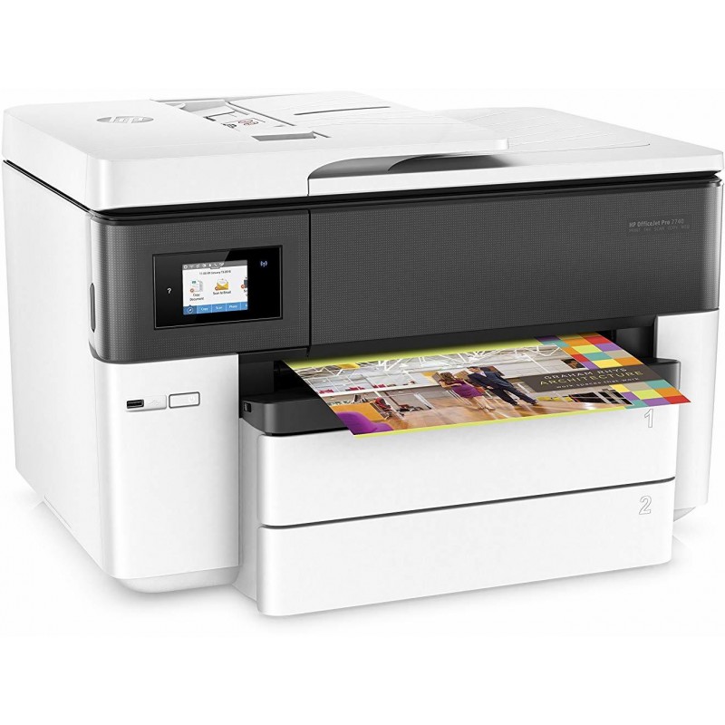 Imprimante A3 Multifonction Jet d’encre HP OfficeJet Pro 7740