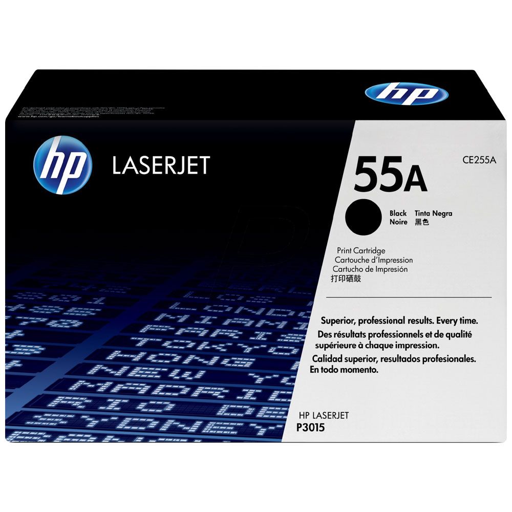 HP 55A Noir  - Toner HP LaserJet d'origine