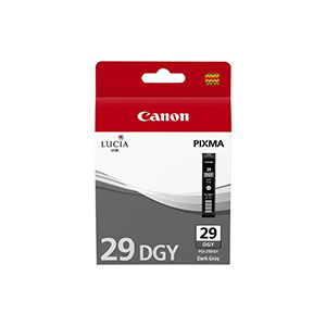 CANON PGI-29DGY CARTOUCHE D'ENCRE ORIGINAL GRIS FONCÉ