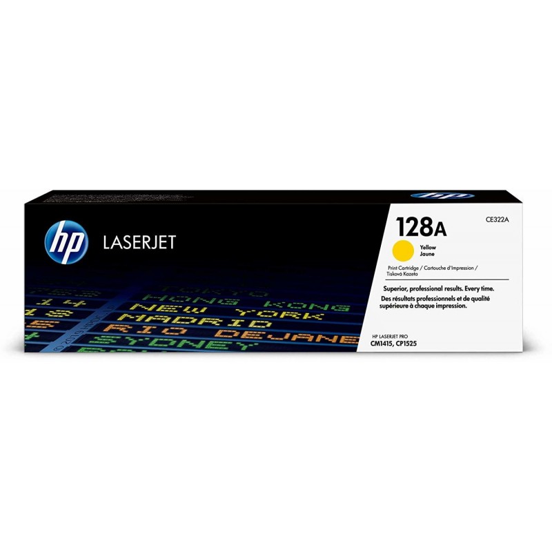 HP 128A CARTOUCHE DE TONER 1 PIÈCE(S) ORIGINAL JAUNE