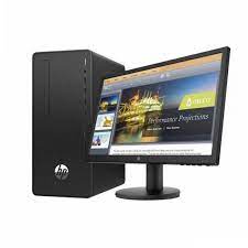 Ordinateur de bureau HP Pro 300 G6 Format microtour + Ecran HP P22v