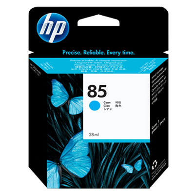 HP 85 Cyan - Cartouche d'encre HP d'origine