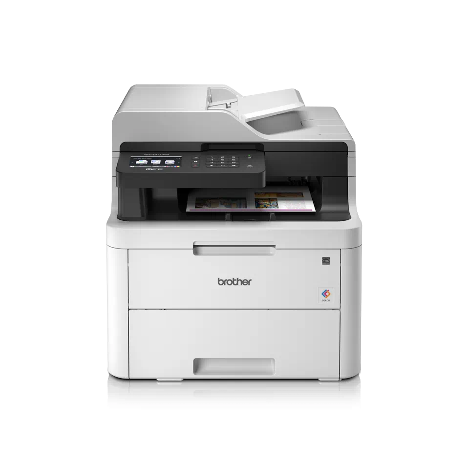 Multifonction 4-en-1 LED Couleur avec Recto-Verso et Réseau Ethernet, 18ppm en noir et en couleur