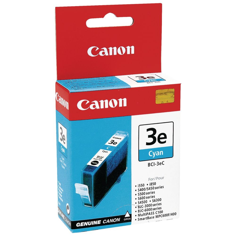 CANON BCI-3EC CARTOUCHE D'ENCRE ORIGINAL CYAN