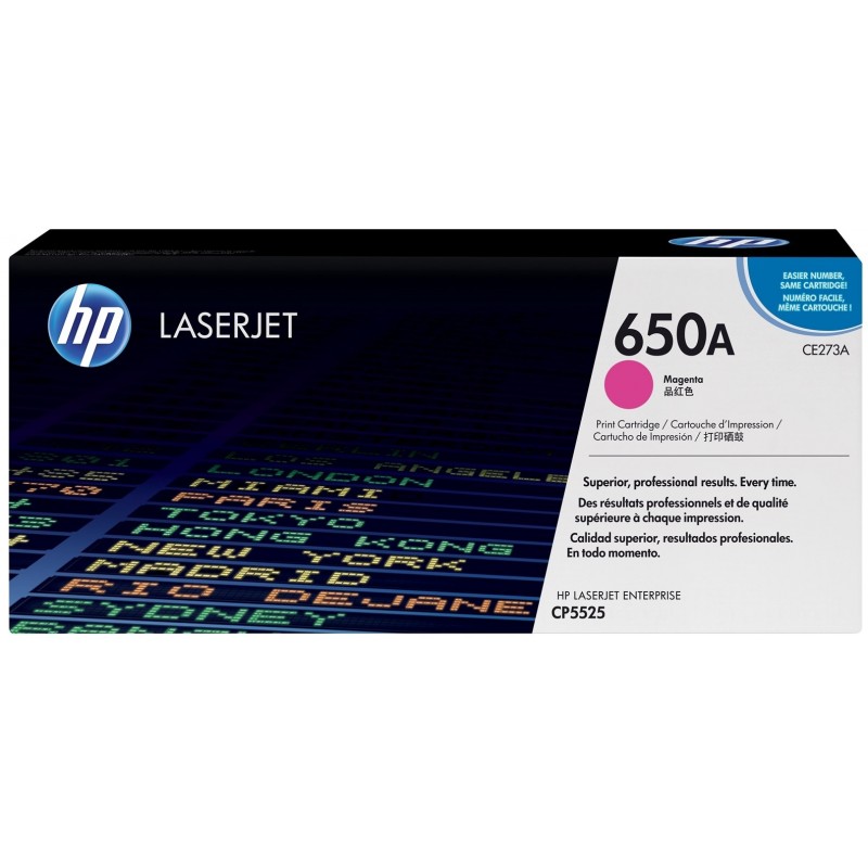 HP 650A Magenta - Toner HP LaserJet d'origine