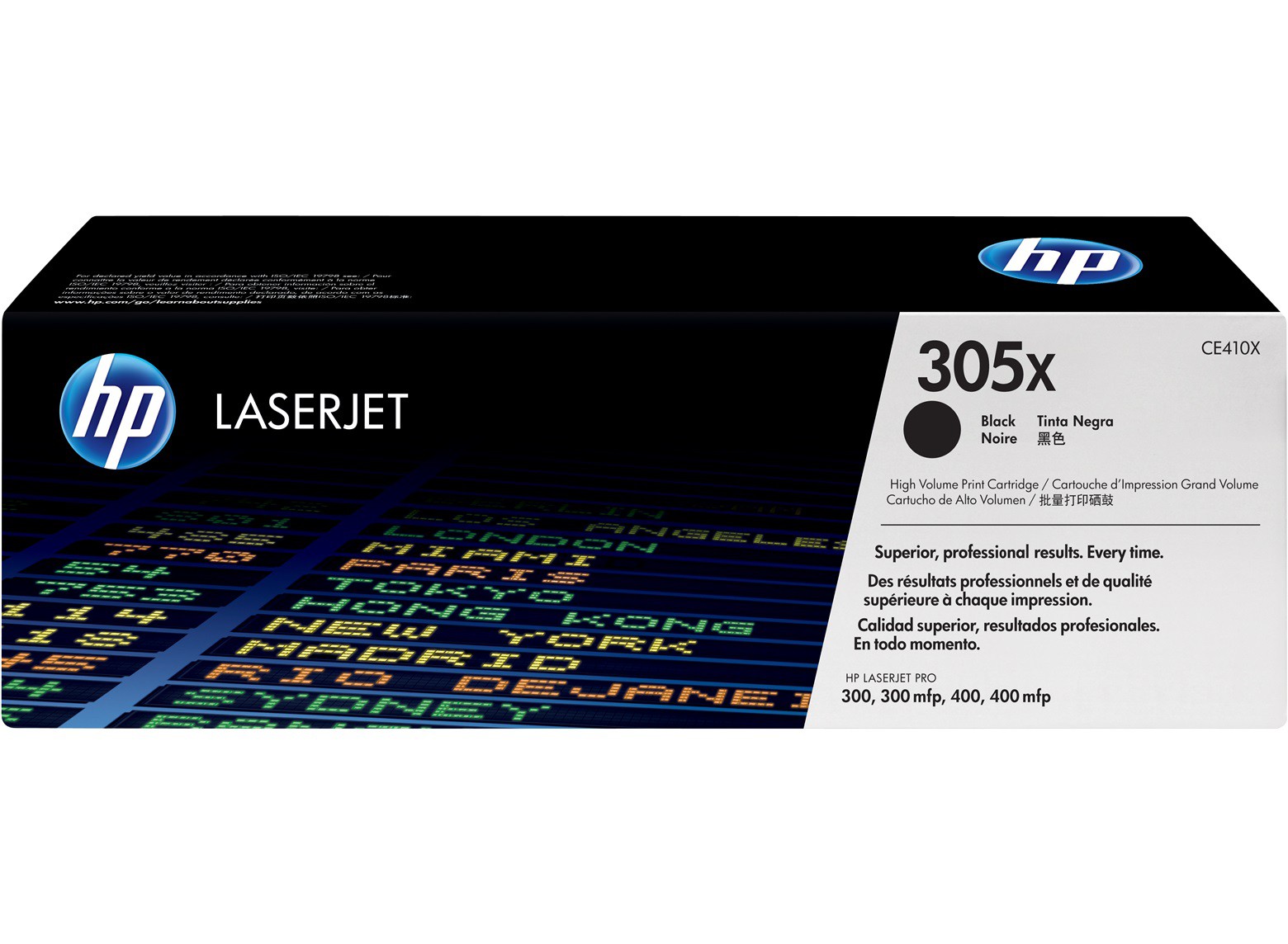 HP 305X Noir  - Toner grande capacité HP LaserJet d'origine