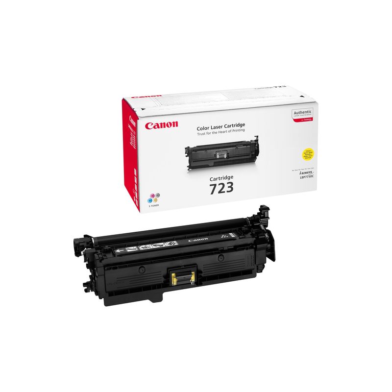 CANON 723 TONER ORIGINAL JAUNE
