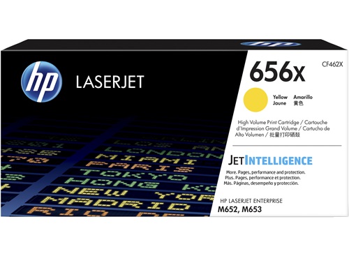 HP 656X CARTOUCHE DE TONER 1 PIÈCE(S) ORIGINAL JAUNE