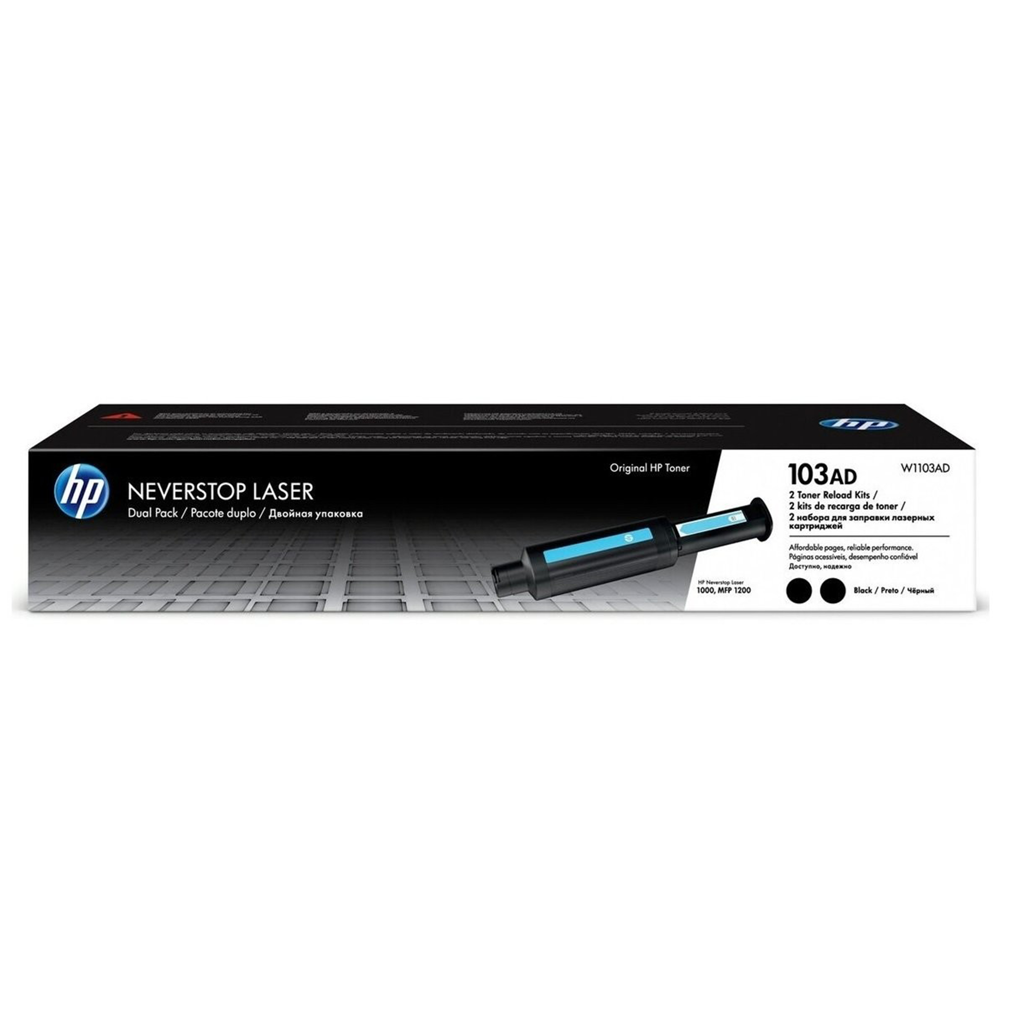HP 103A Noir - Toner HP LaserJet d'origine Neverstop