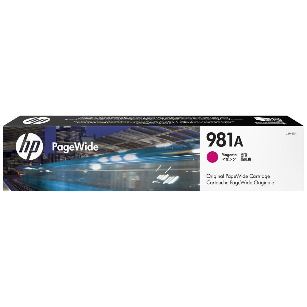 HP 981A Magenta - Cartouche PageWide HP d'origine