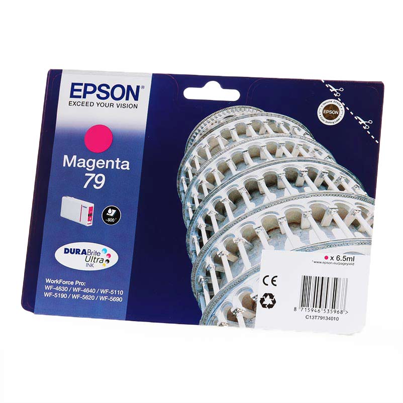 Epson 79 Magenta - Cartouche d'encre Epson "TOUR DE PISE" d'origine