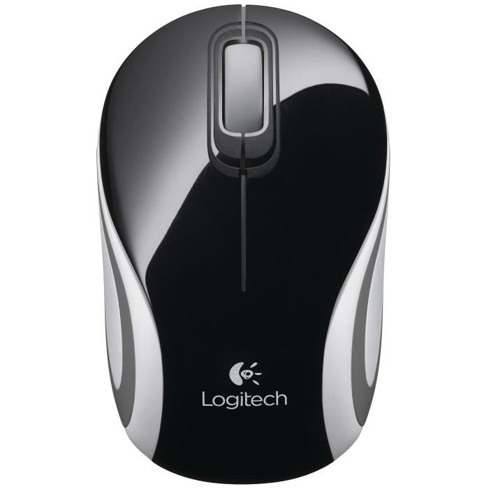 Logitech M187 Sans fil Mini (Noir)