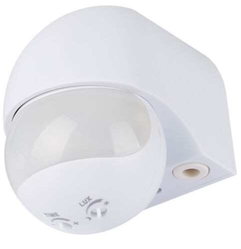 Détecteur De Mouvement A Infrarouge 180° 12m 1200W Intérieur