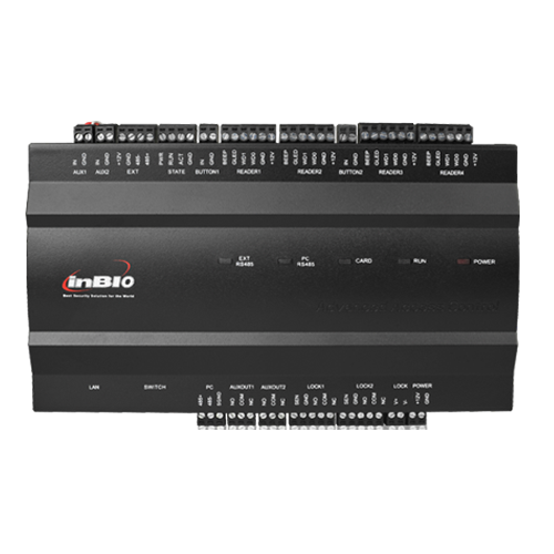 Panneau de contrôle d'accès de la marque ZKTeco pour porte biométrique basé sur IP