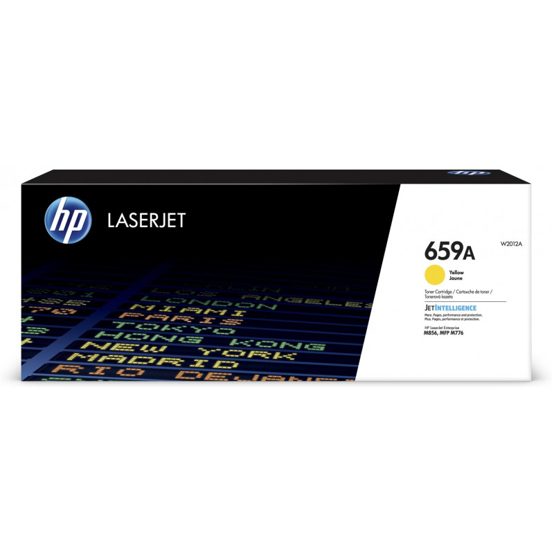 HP 659A - jaune - original - LaserJet - cartouche de toner