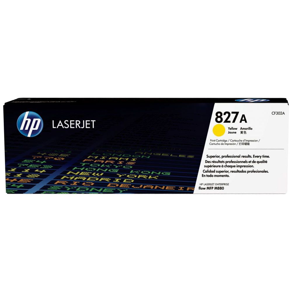 HP 827A Jaune  - Toner HP LaserJet d'origine