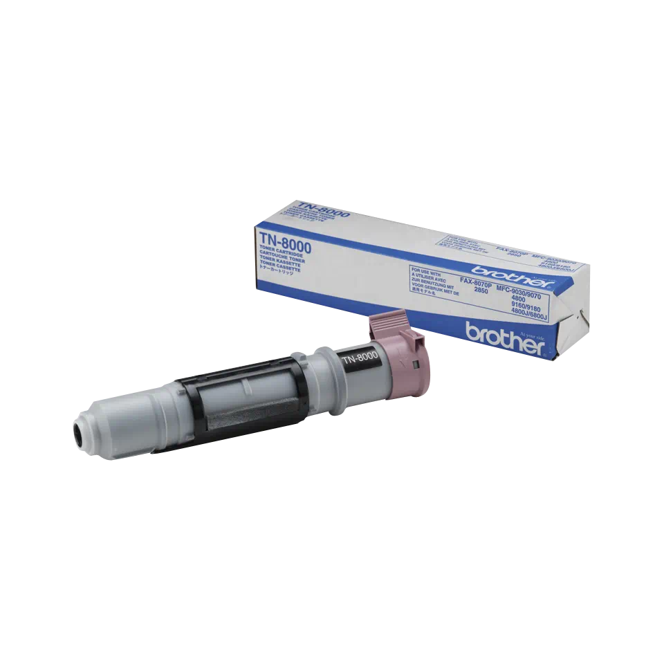 Cartouche de toner TN-8000 Brother originale à haut rendement – Noir