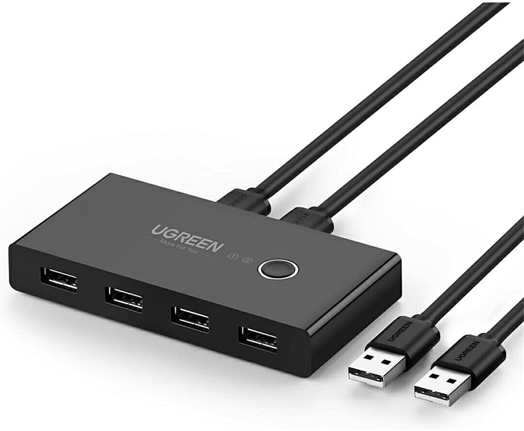 SÉLECTEUR DE PARTAGE UGREEN USB 2.0 2X4
