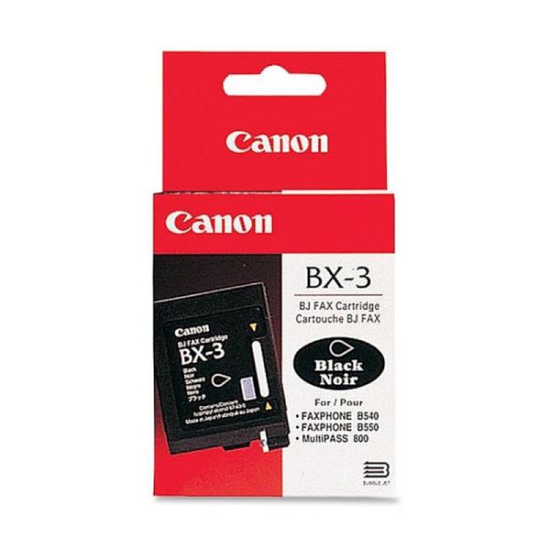 CANON BX-3 CARTOUCHE D'ENCRE ORIGINAL NOIR