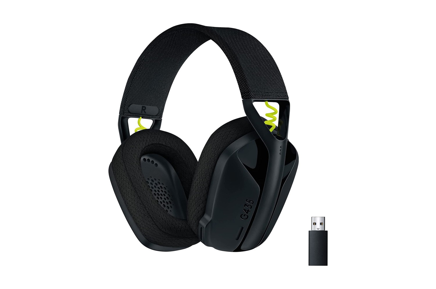 Casque de jeu sans fil LOGITECH G435 LIGHTSPEED - NOIR