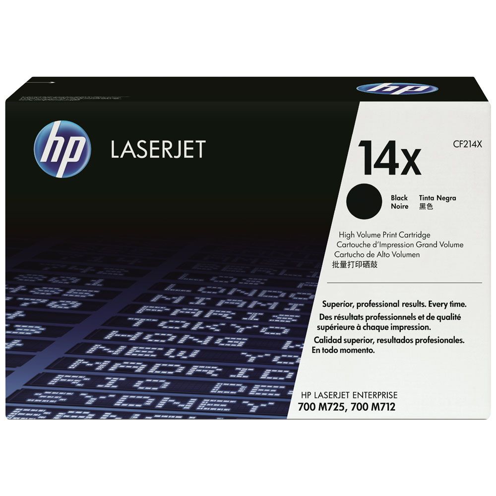 HP 14X Noir - Toner grande capacité HP LaserJet d'origine