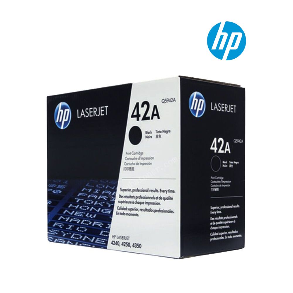 HP 42A Noir  - Toner HP LaserJet d'origine