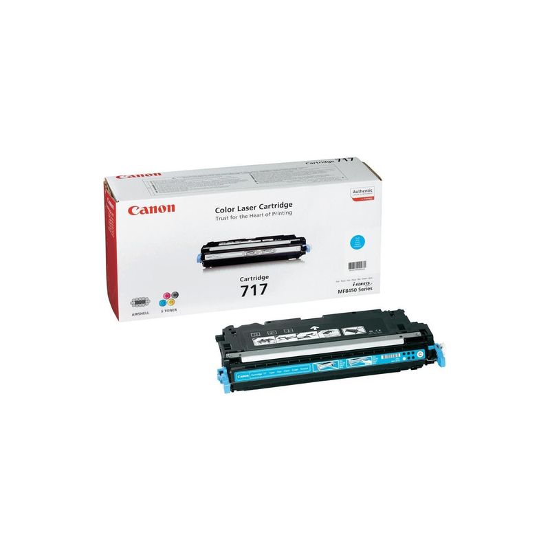 CANON 717 TONER ORIGINAL CYAN