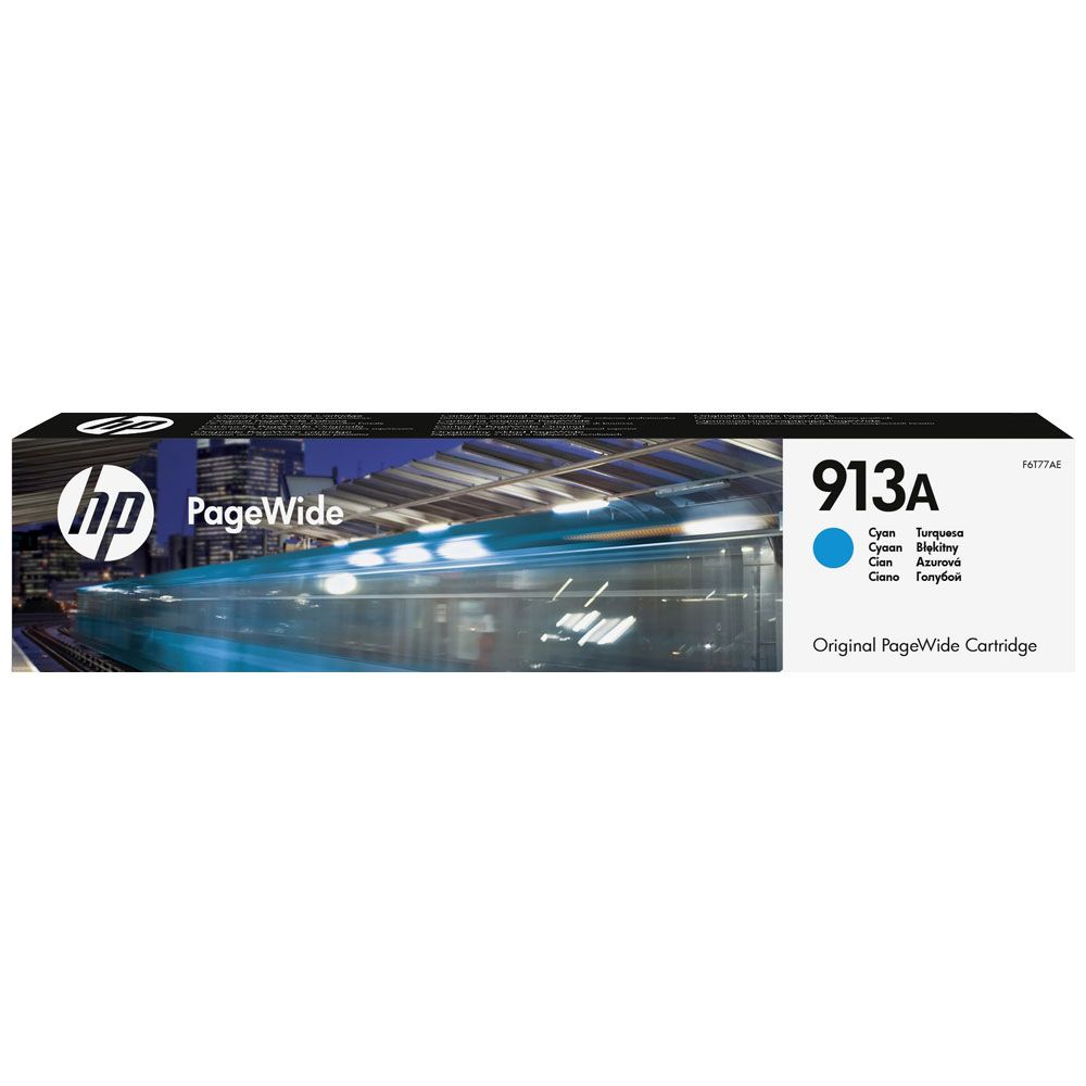 HP 913A Cyan - Cartouche PageWide HP d'origine