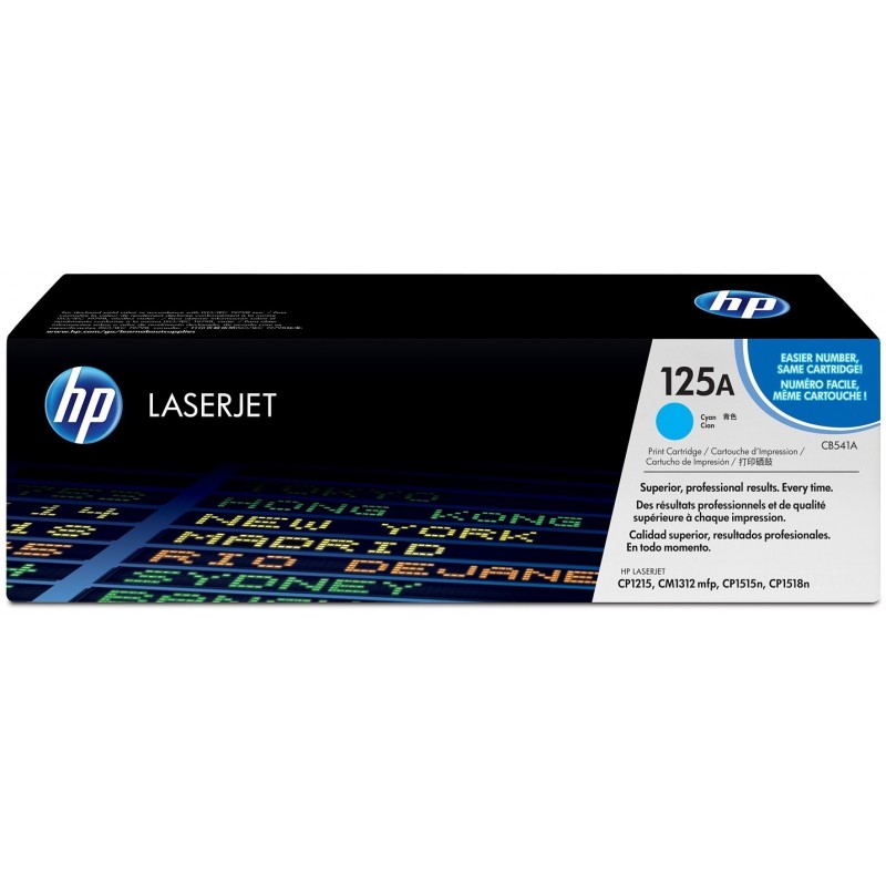 HP 125A Cyan - Toner HP LaserJet d'origine
